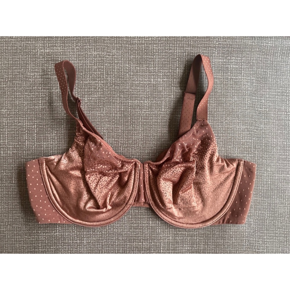 Wacoal Basic Beauty Full Figure Underwire Bra 855303 Dusty Rose 38DD